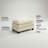 Modern Beige Chenille Fabric Ottoman Sofa For Living Room And Bedroom | Gift Idea-394808372