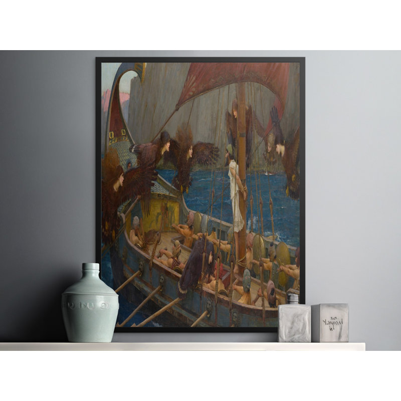 Wyche 1 Piece Floater Frame Wall Art, 24x32