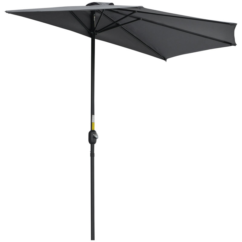 293cm Market Parasol, Grey