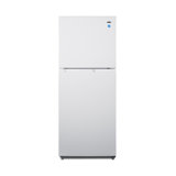 Summit Appliance 24" Wide Top Mount Refrigerator-Freezer with Ice Maker