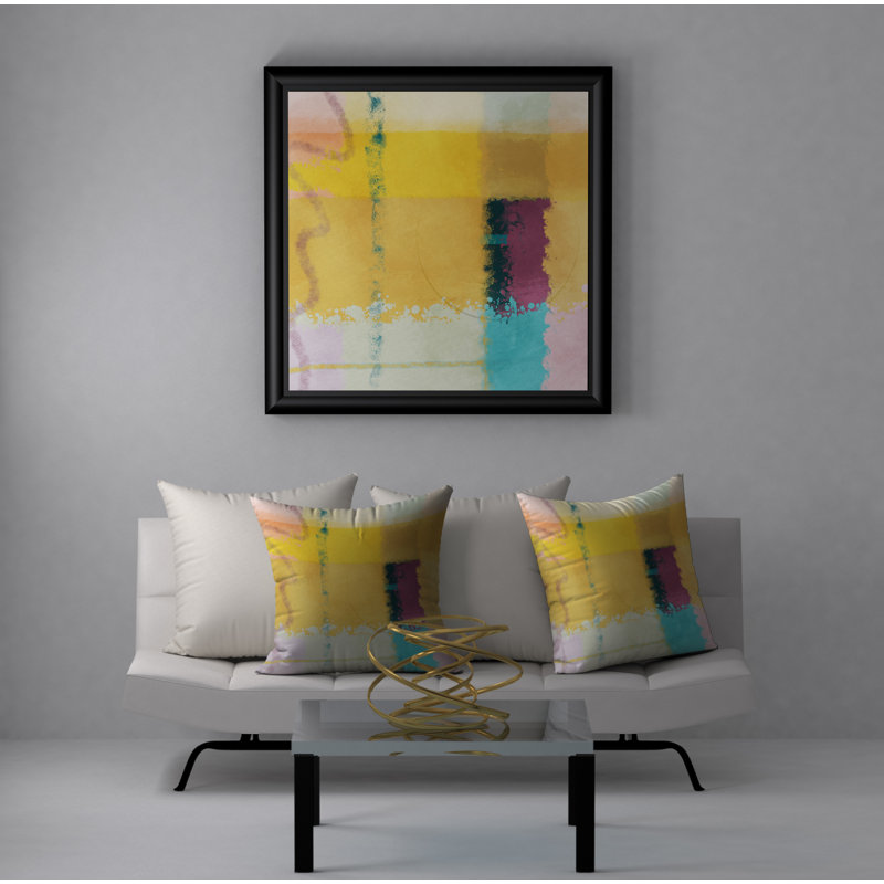 Reversible Throw Pillow, 24" x 24"