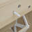 Shoe Storage Cabinets | 3-Door Freestanding Modern Engineered Rattan Shoe Storage Cabinet, Metal Base | Beige | Particle Board-2086957851