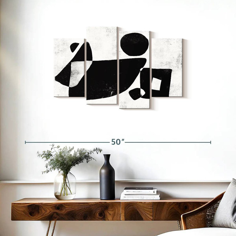 Avery Shapes Abstract, H 22 po x l 36 po