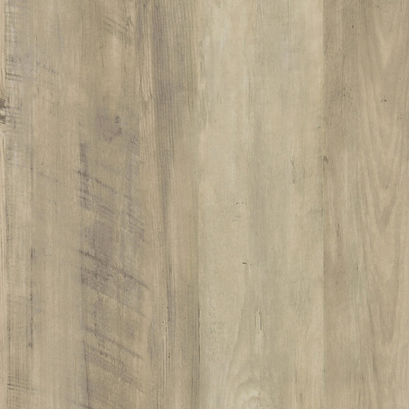 Table basse carrée en bois d'ingénierie vieilli, Beige