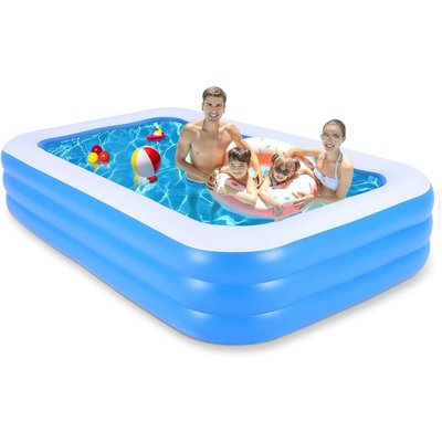 Piscine gonflable Balems 1,9 pi x 5,9 pi x 10 pi