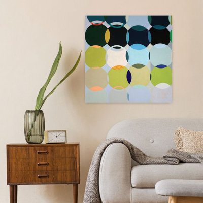 Cercles n ° 1, art moderne abstrait