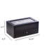 Wood Watch Box + Drawers-966429207