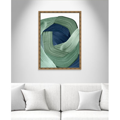 Inga "Harmonious Green II" Painting