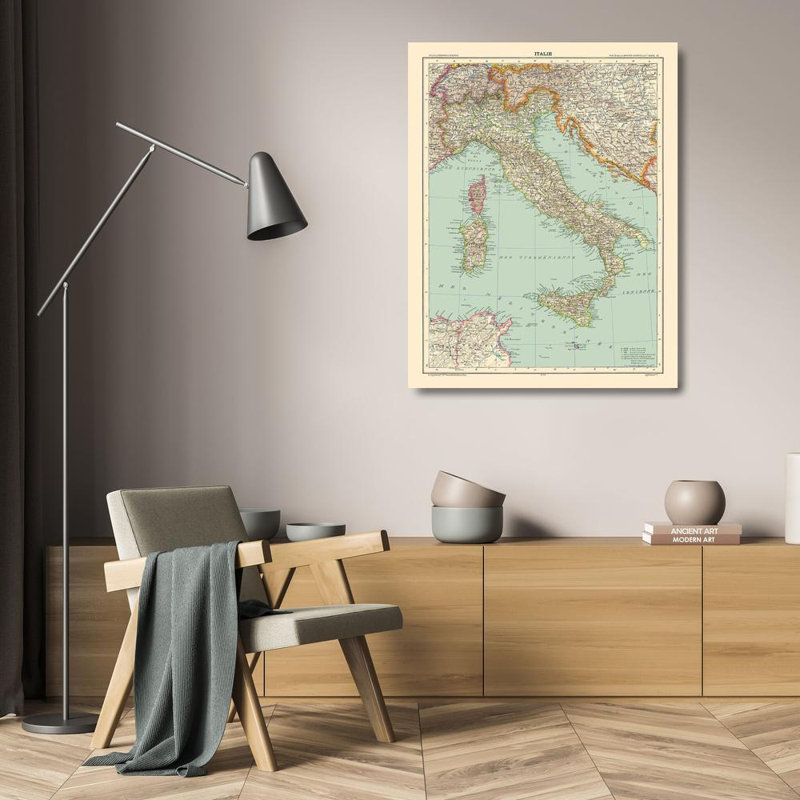 Art sur toile tendue Trent Austin Design® Schrader, Italie: Schrader, 1908