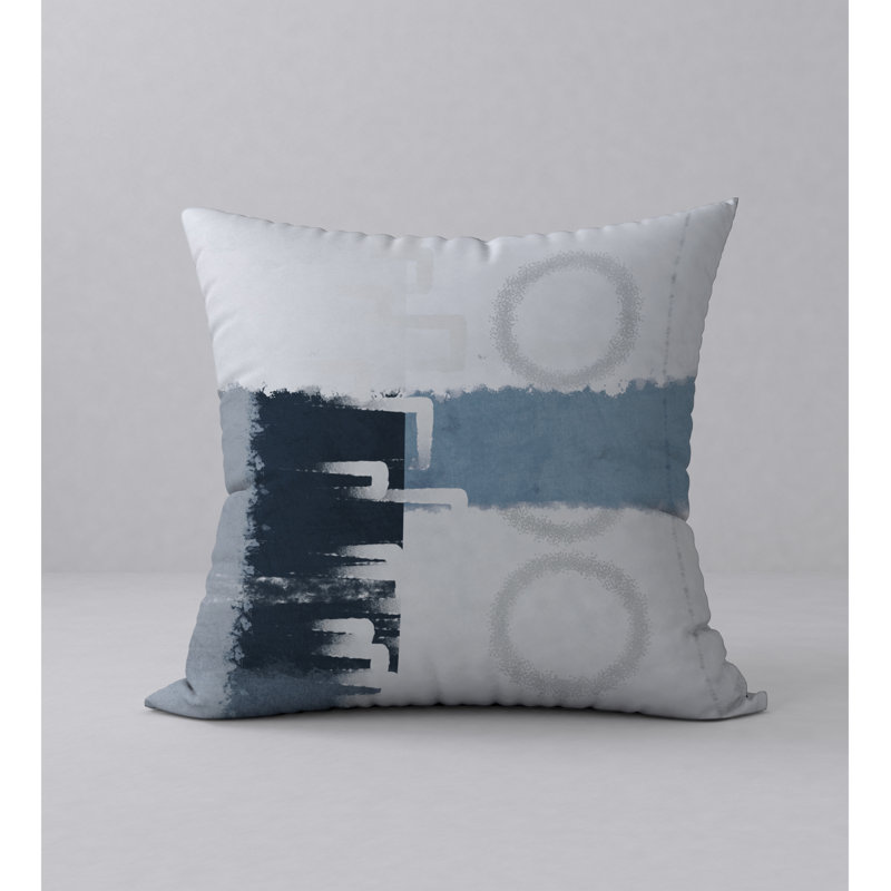 Housse de coussin décorative carrée et insert Victor, 20 po X 20 po