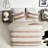 Durable Polyester Bedding Sets, Terracotta Textured Design For All Seasons