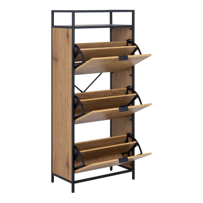 12 Pair Shoe Storage Cabinet