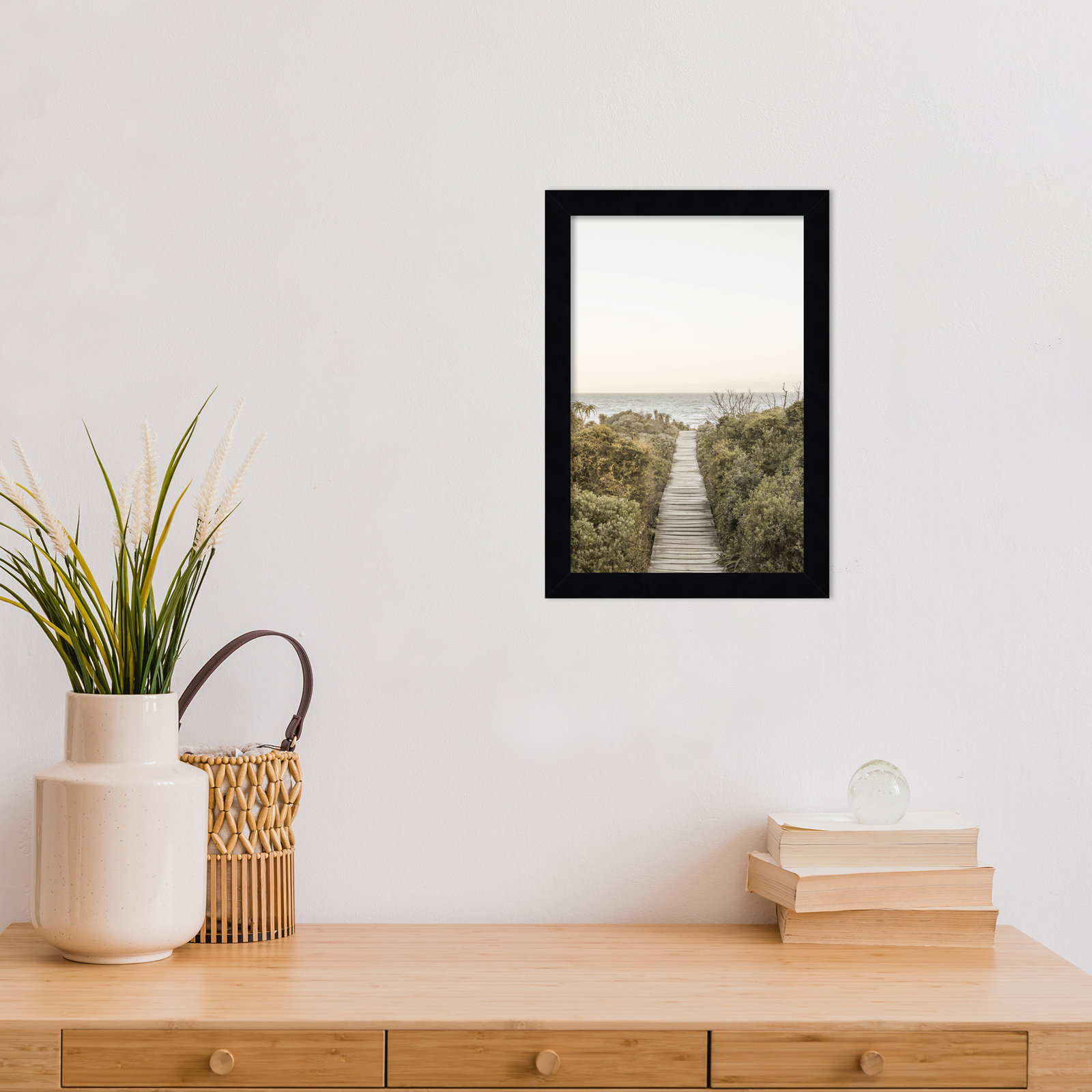 Partlow "Boardwalk" Print by Shot by Clint, Black, 13" H x 9" W