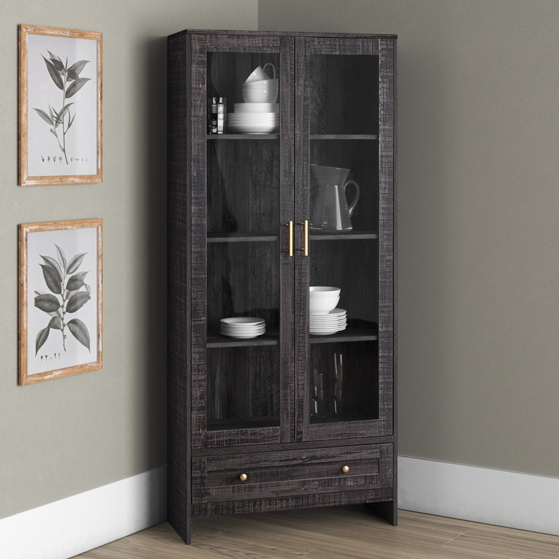 Armoire d'appoint Otley, Noir