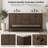 Chazden 60" Freestanding Herringbone Design Double Bathroom Vanity with Engineered Stone Top-884229012-995808948