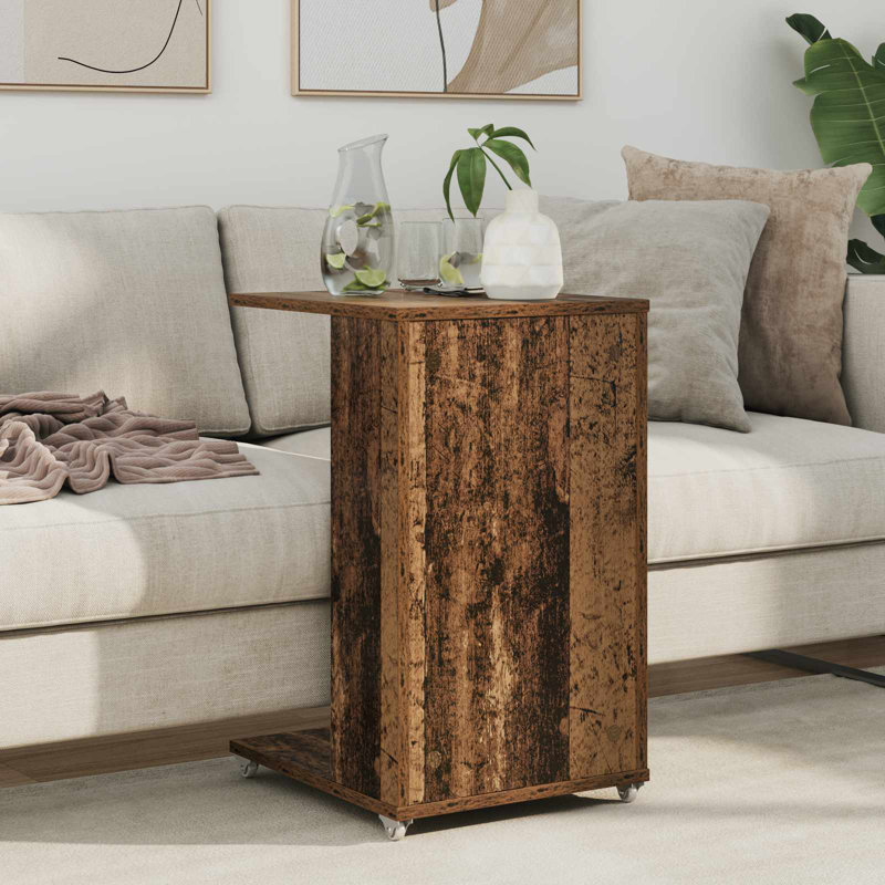 End Table, Old Wood