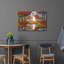 «Seclusion Stream View» par Cathy Horvath-Buchanan, art mural en métal, 36 po x 24 po