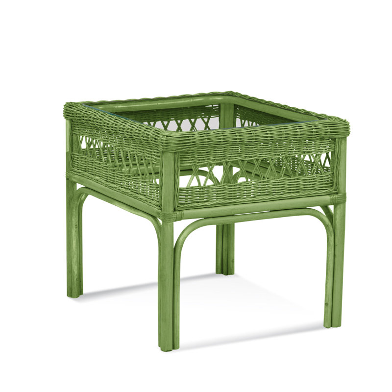 Nassau End Table, 22" H x 26" W x 22" D, Pumice