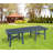 Ellasyn Extendable Plastic Dining Table-2098583751