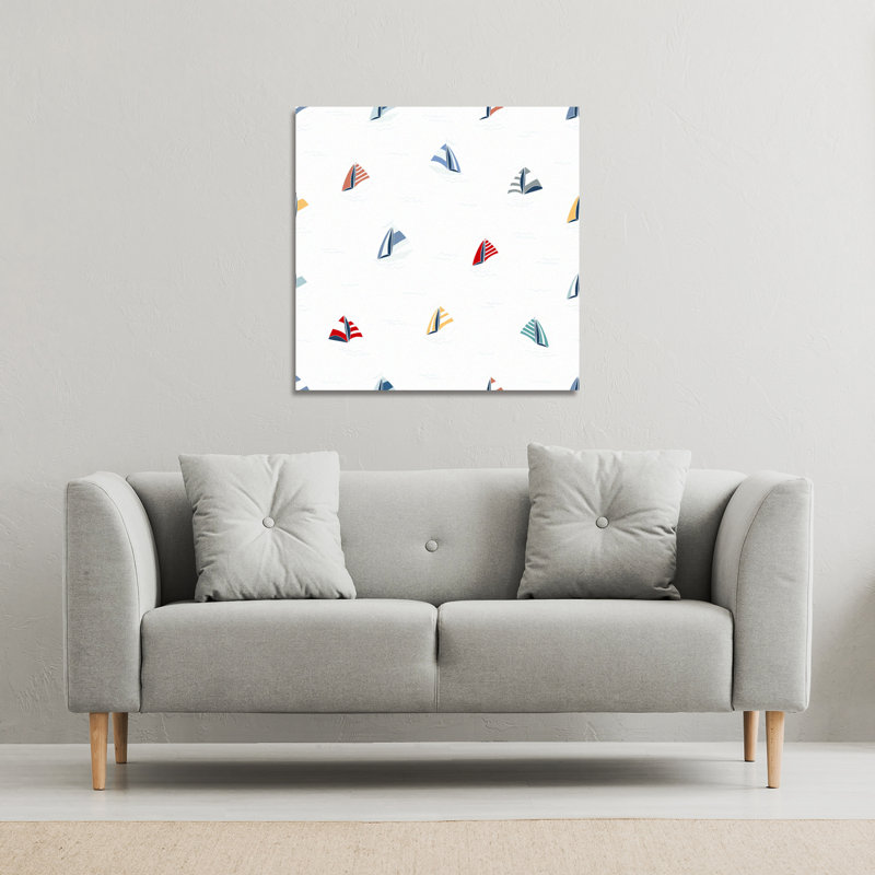 1 Piece Wrapped Canvas Wall Art, 77cm H x 77cm W x 4cm D