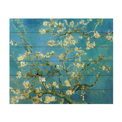 «Almond Branches In Bloom 1890 on Wood» par Vincent Van Gogh, reproduction