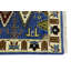 Tapis géométrique en laine Kashmeir