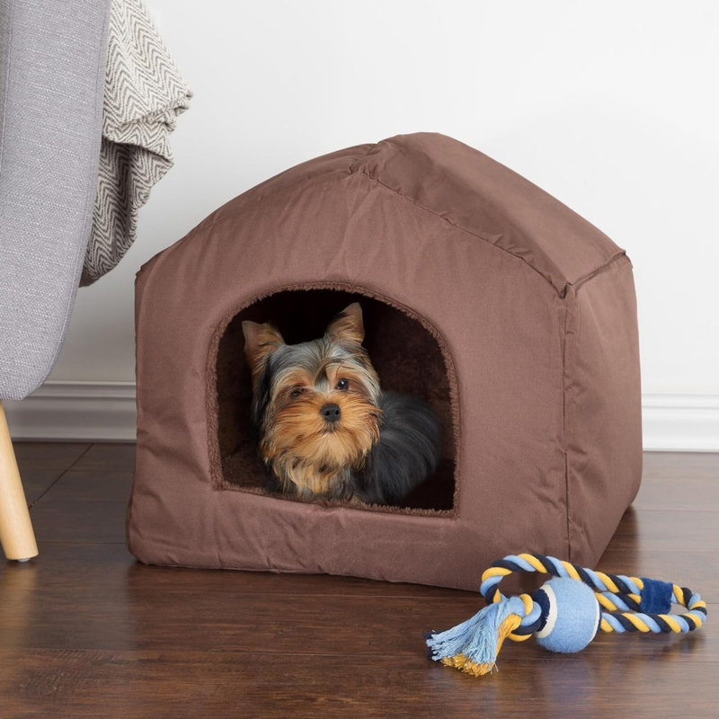 Niche pour chien Fatinah, Brun