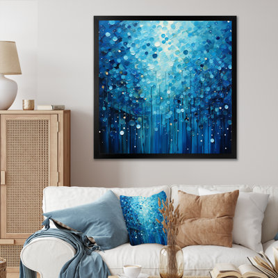 Azure Symphony III - Abstract Landscape Canvas Prints