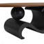 Ensemble de 2 tables basses gigognes, grandes tables basses orales et rondes de 47,24 po, 19,69 po-1333418653-1333418654