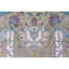 Tapis brun clair et multicolore de haute qualité noué à la main-64621192