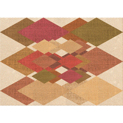 Tapis 100% à motifs lavables à la machine 2989