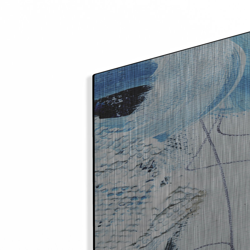  «That Was Real Close» par Kamdon Kreations, art mural en métal, 24 po x 36 po, H 36 po x l 24 po