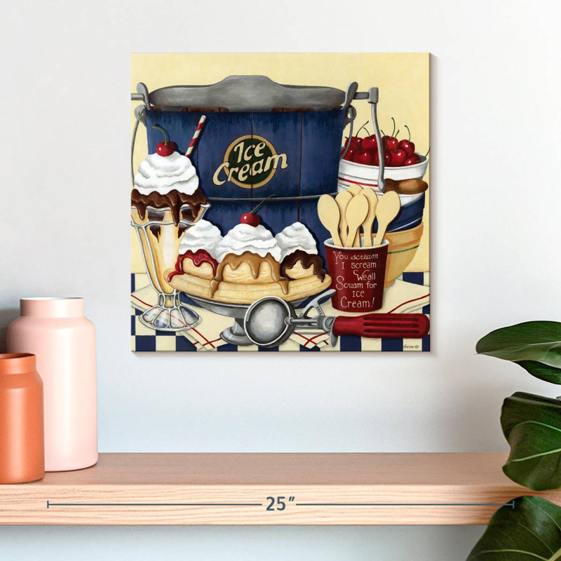 Yarlin Sweets Ice Cream, H 16 po x l 16 po