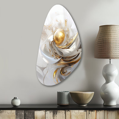 «Elsmoriet - Fractals Fall Shape Assymterical», art mural en métal
