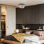 Lustre encastré de luxe à 3 lumières de 12 po avec cristaux Lacayo