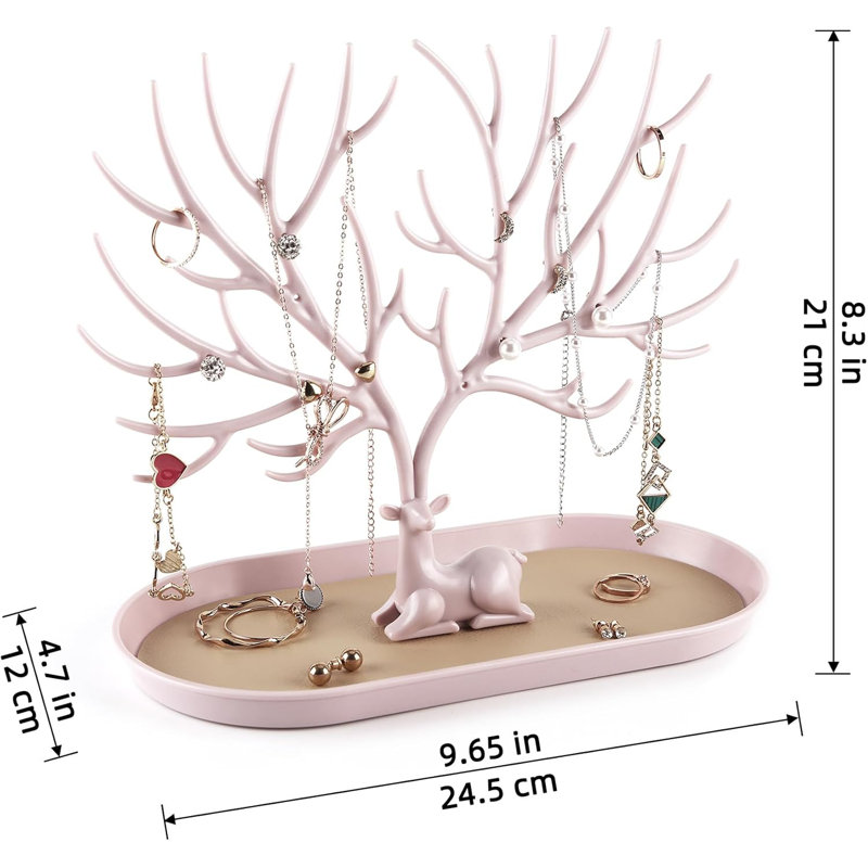 Jewellery Stand +, Pink