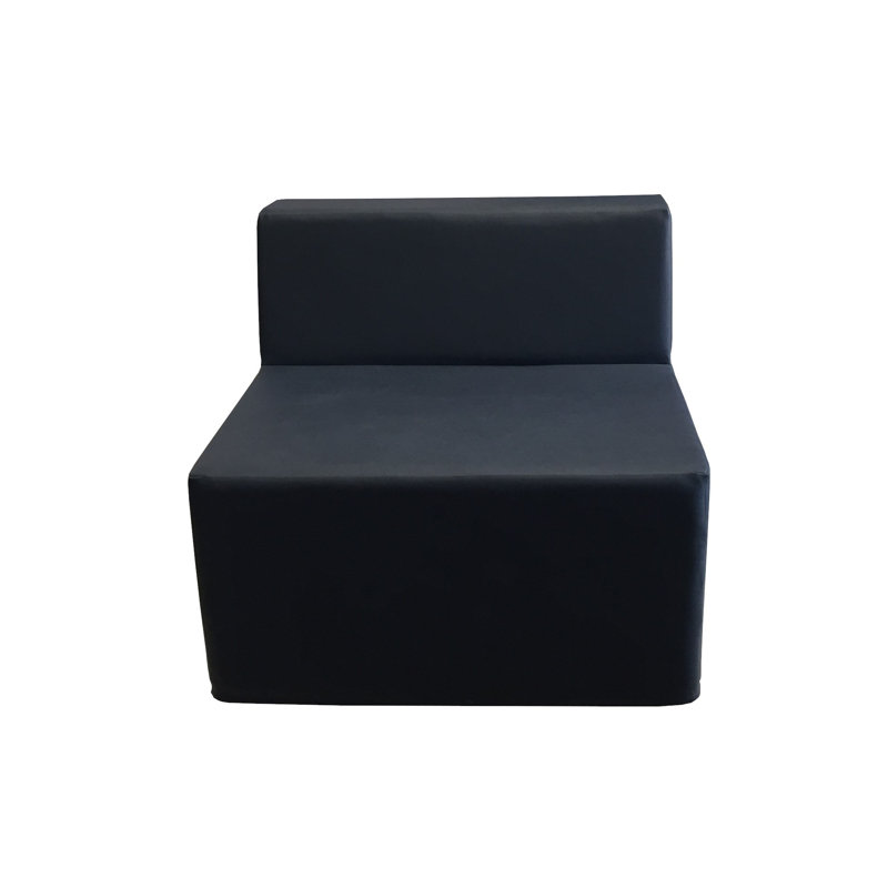 Amlcar Accent Chair, Navy Blue