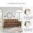 Miller 85 Inch Leather Sofa Sleeper