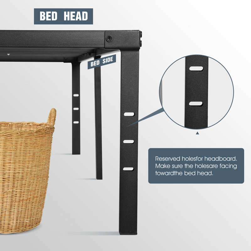 Aricia 18" Bed Frame, Twin