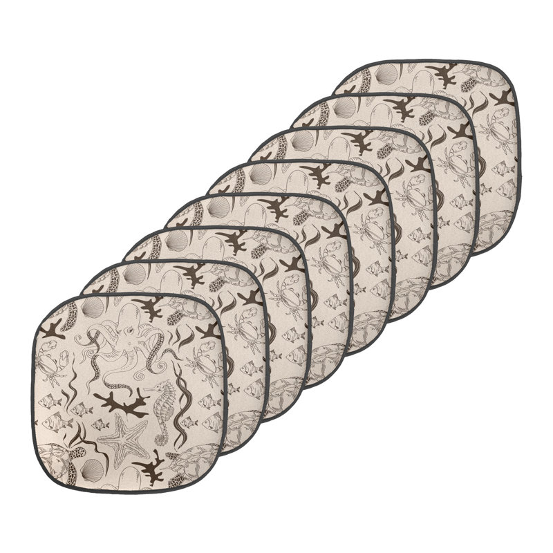 Coussin de siège rétro pour l'extérieur
