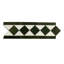 Dama 3.75" x 12" Clay Linear Mosaic Wall & Floor Tile-564689599