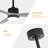 AuraVista 52" Modern 3-Blade Ceiling Fan with Light Kit & Remote Control – Downrod Mount for Stylish Airflow-902319710-902319708
