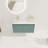 Floating Bathroom Vanity With Drop-Shaped Resin Sink