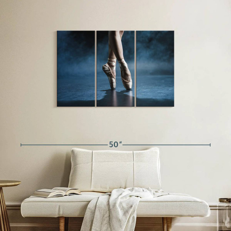 Enn Ballerina Pointe Pose, 24" H x 38" W