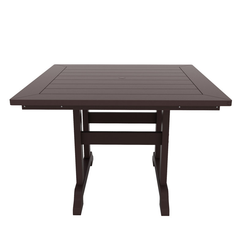 Table de salle à manger Laguna, Marron foncé