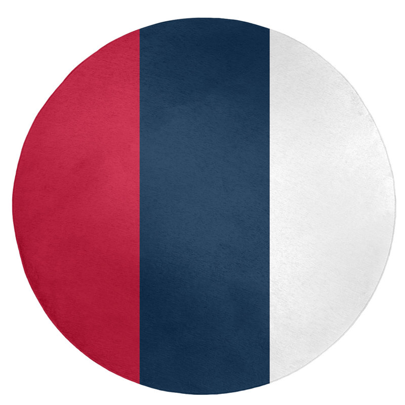 Chenille Indoor Rug, Round 5'
