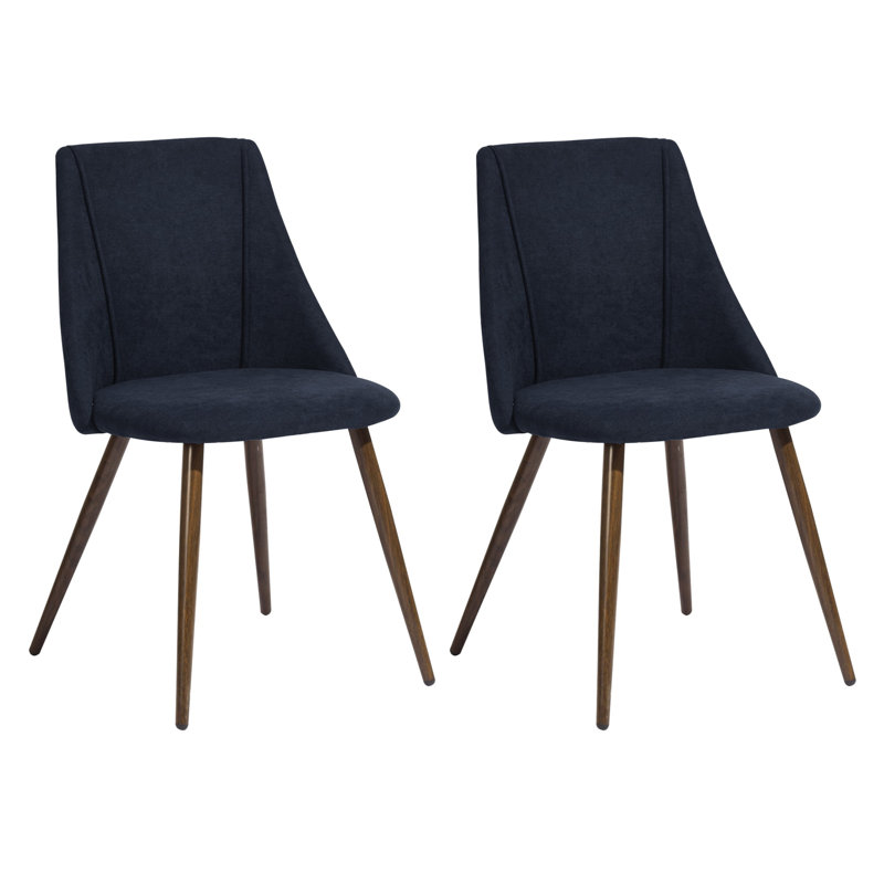 Fetter 47 cm H Side Chair, Blue, Brown