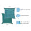 Coussin intérieur / extérieur rectangulaire Visions III