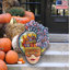 Décoration murale suspendue en bois à masque fictif figurine
