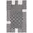 Hertha Wool Checkered Indoor Rug-576357191